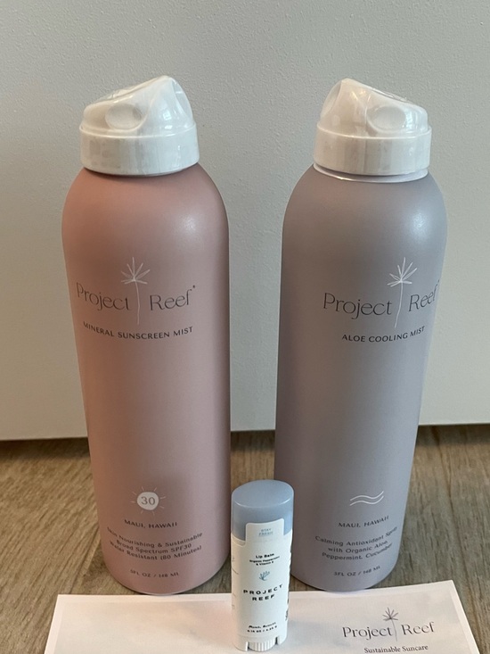 Project Reef Other - Project Reef Mineral Sunscreen Mist, Aloe Cooling Mist & Lip Balm